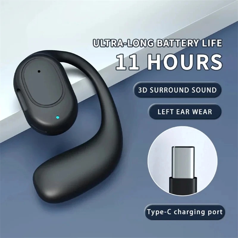 Wireless Charger - Kabellose Bluetooth 5.3 Kopfhörer mit offenem