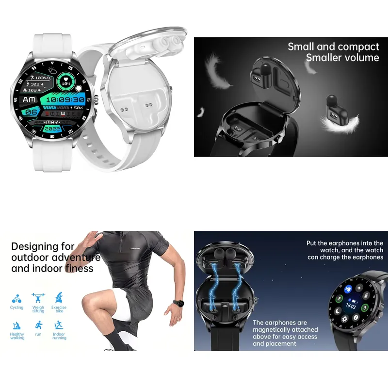 Smart Watch - OEM Amoled 1,43'' Smartwatch mit kabellosen
