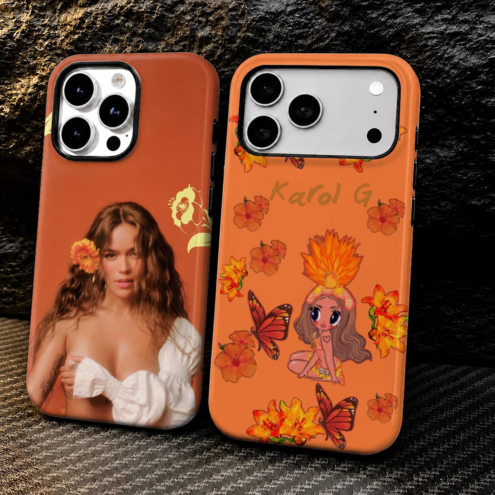 Usb Charger - Singer Album K-Karol G Handyhülle für