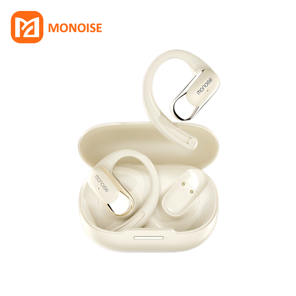 Headphones Wireless - Monoise P-G2 KI-Smart-Ohrhörer Kabellose Bluetooth Open-Ear-Kopfhörer