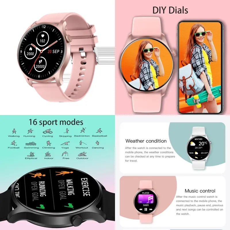 Smart Watch - SENBONO MAX8 Smartwatch für Herren und