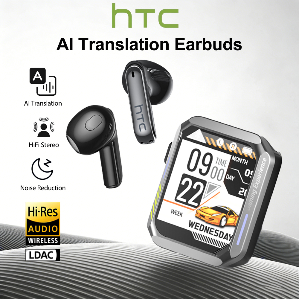 Bluetooth Speaker - HTC Gaming Bluetooth-Kopfhörer mit Mikrofon, Echtzeit-Übersetzungs-Ohrhörer,