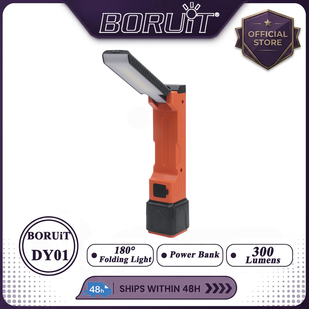 BORUiT 300LM LED-Arbeitslicht, – Power Bank Bewertung und Preis
