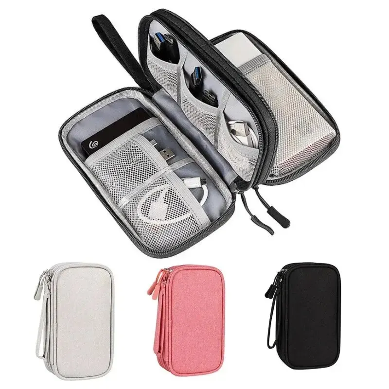 1 Stück Grau/Schwarz/Rosa/Mari – Cable Organizer Bewertung und Preis