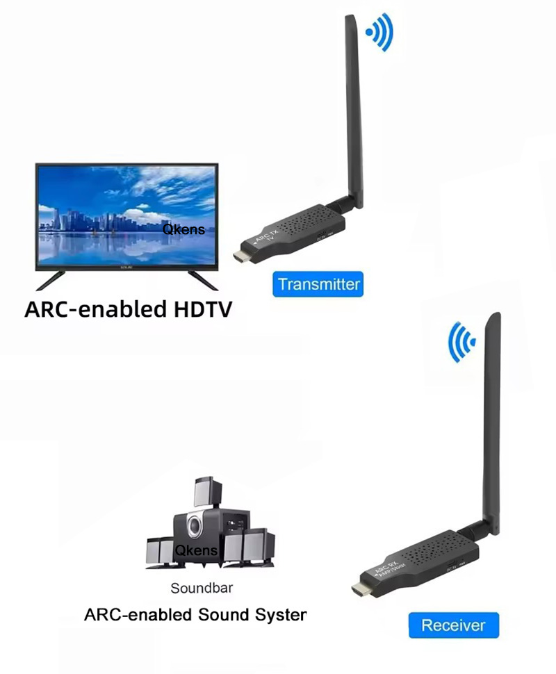 50 m kabelloser ARC-Audio-Send – Hdmi Adapter Bewertung und Preis