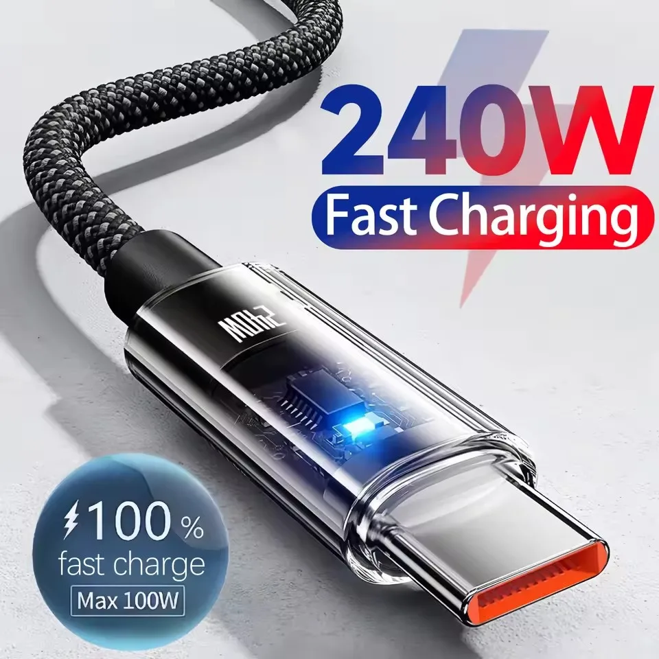 240W Nylon USB Typ C Superschn – Usb Charger Bewertung und Preis