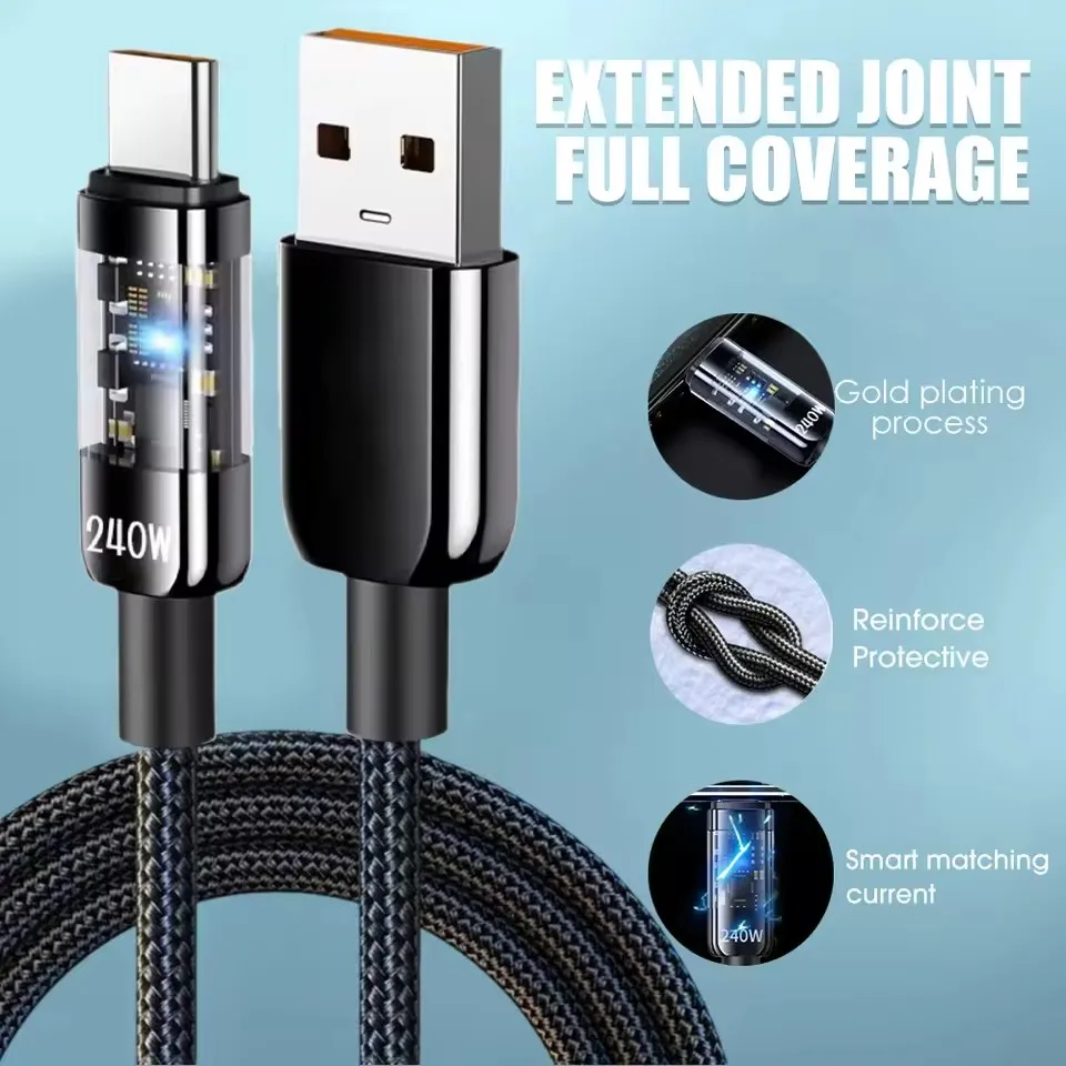 240W Nylon USB Typ C Superschn – Usb Charger Bewertung und Preis
