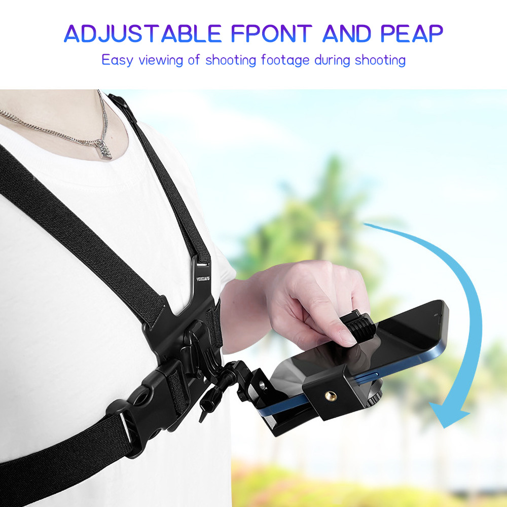 Brustmontierter Telefonhalter  – Cable Organizer Bewertung und Preis
