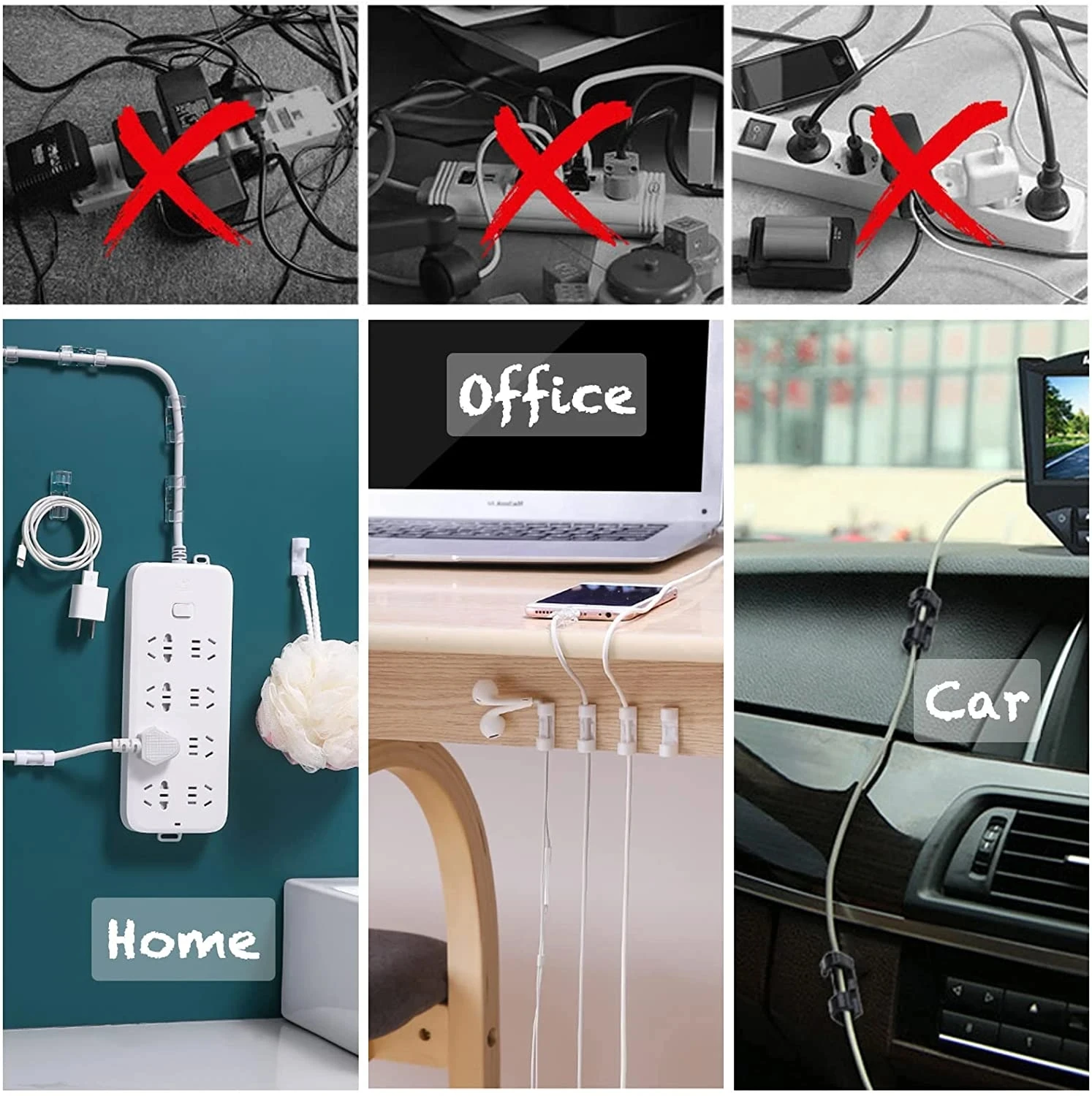 Kabelklemmen-Organizer, Kabelh – Cable Organizer Bewertung und Preis